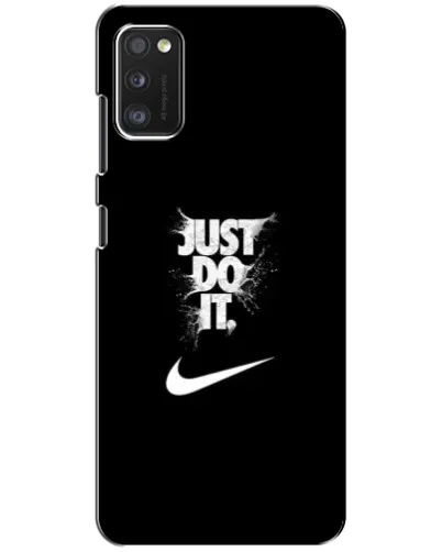 Чехол для Xiaomi POCO M3 с картинкой «Текстовый принт Nike»