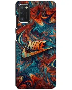 Чехол для Xiaomi POCO M3 с картинкой «Nike в абстракции»