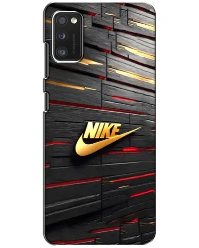 Чехол для Xiaomi POCO M3 с картинкой «Золотой Nike на металле»