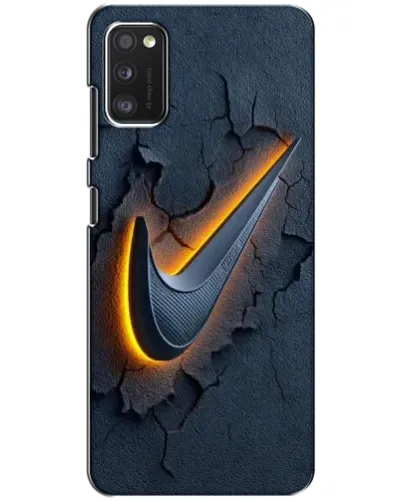 Чехол для Xiaomi POCO M3 с картинкой «Объемный логотип Найк»