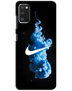 Чехол для Xiaomi POCO M3 с картинкой «Nike и синий дым»