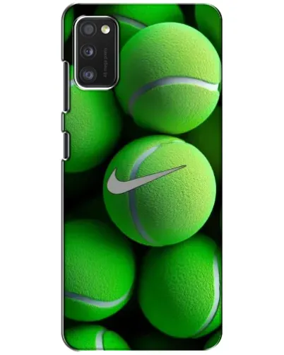 Чехол для Xiaomi POCO M3 с картинкой «Теннисные мячи Найк»