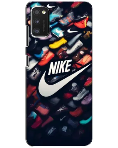 Чехол для Xiaomi POCO M3 с картинкой «Коллекция кроссовок Nike»