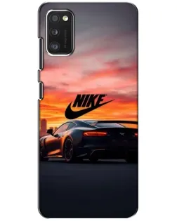 Чехол для Xiaomi POCO M3 с картинкой «Nike и суперкар»