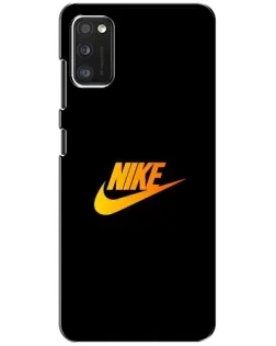 Чехол для Xiaomi POCO M3 с картинкой «Золотой логотип Nike»