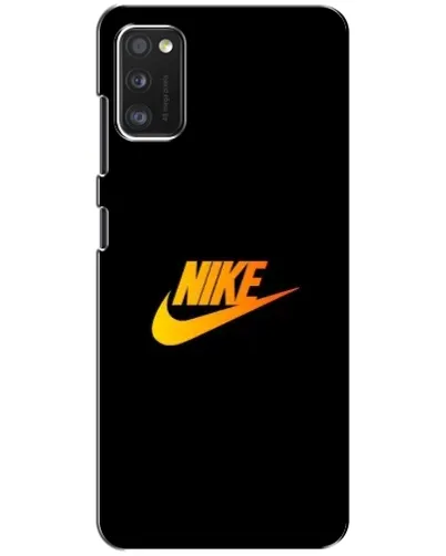 Чехол для Xiaomi POCO M3 с картинкой «Золотой логотип Nike»