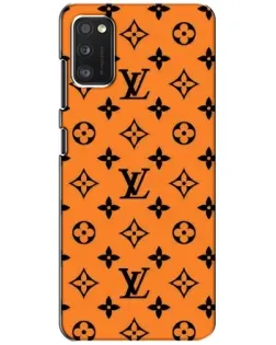 Чехол для Xiaomi POCO M3 с картинкой «Оранжевый стиль LV»