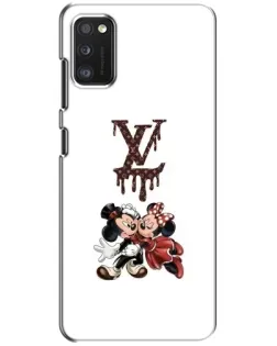 Чехол для Xiaomi POCO M3 с картинкой «LV и Микки Маус»