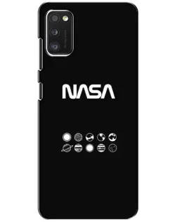 Чохол для Xiaomi POCO M3 з картинкою «NASA — технічний принт»