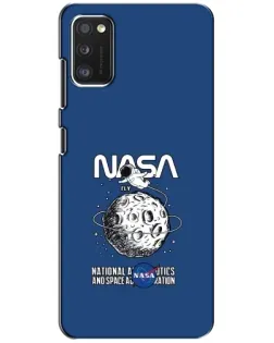 Чохол для Xiaomi POCO M3 з картинкою «NASA — місячна місія»