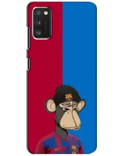 Чохол для Xiaomi POCO M3 з картинкою «Bored Ape — фанат Барси»