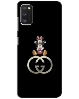 Чохол для Xiaomi POCO M3 з картинкою «Мінні Маус на лого»