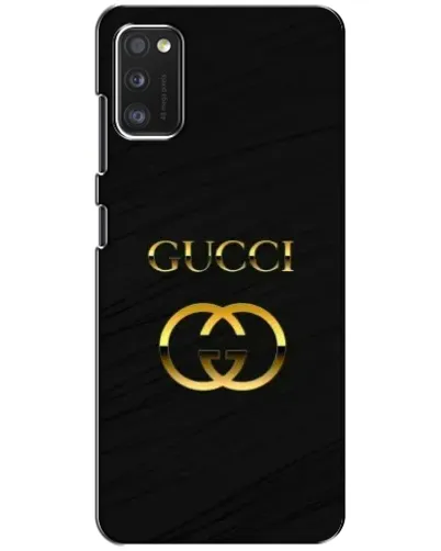 Чохол для Xiaomi POCO M3 з картинкою «Золотий логотип Gucci»
