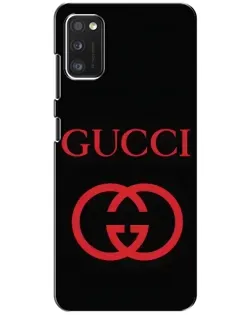 Чохол для Xiaomi POCO M3 з картинкою «Gucci — червоний логотип»