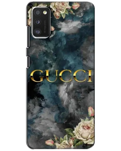 Чохол для Xiaomi POCO M3 з картинкою «Абстрактні квіти Gucci»