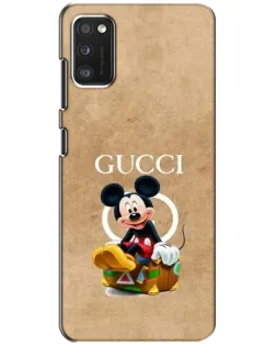 Чохол для Xiaomi POCO M3 з картинкою «Міккі Маус Gucci — крафт»