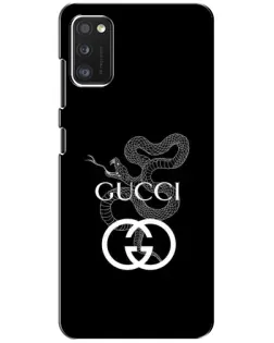 Чохол для Xiaomi POCO M3 з картинкою «Gucci — срібна змія»