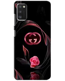 Чохол для Xiaomi POCO M3 з картинкою «Gucci — неонова троянда»