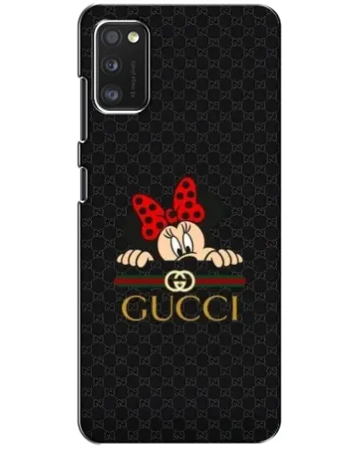 Чохол для Xiaomi POCO M3 з картинкою «Мінні Маус Gucci — чорний»
