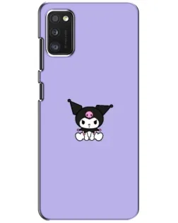 Чехол для Xiaomi POCO M3 с картинкой «Kuromi — фиолетовый минимализм»