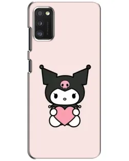 Чехол для Xiaomi POCO M3 с картинкой «Kuromi и сердце»