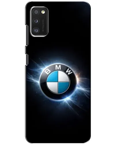 Чохол для Xiaomi POCO M3 з картинкою «BMW — неонове сяйво»