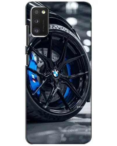 Чохол для Xiaomi POCO M3 з картинкою «Колесо BMW зблизька»