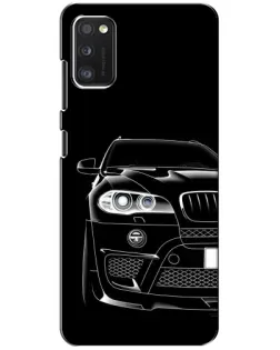 Чохол для Xiaomi POCO M3 з картинкою «Темний силует BMW»