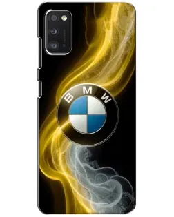 Чохол для Xiaomi POCO M3 з картинкою «Золотистий дим BMW»
