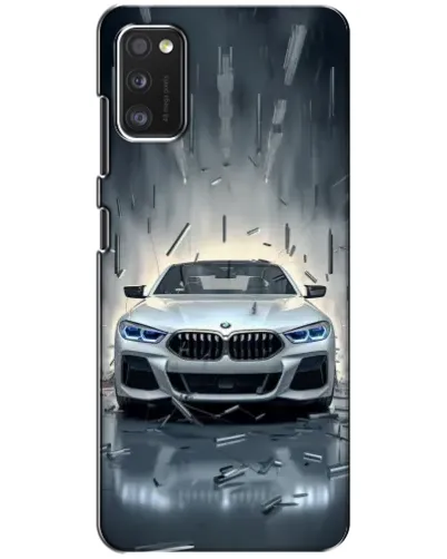 Чохол для Xiaomi POCO M3 з картинкою «BMW у світлі фар»