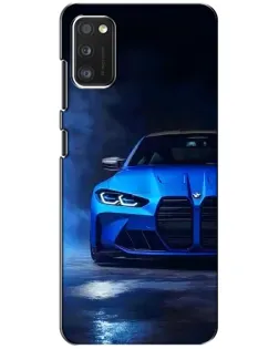 Чохол для Xiaomi POCO M3 з картинкою «Блакитна BMW M4»