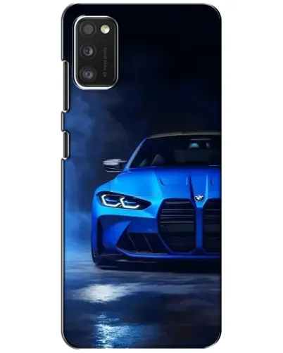 Чохол для Xiaomi POCO M3 з картинкою «Блакитна BMW M4»