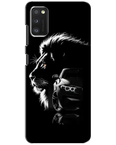 Чохол для Xiaomi POCO M3 з картинкою «BMW та лев»