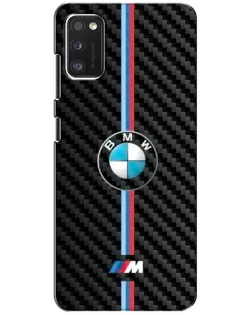 Чохол для Xiaomi POCO M3 з картинкою «Емблема BMW та карбон»