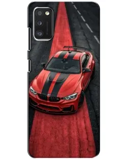 Чохол для Xiaomi POCO M3 з картинкою «BMW на червоній доріжці»