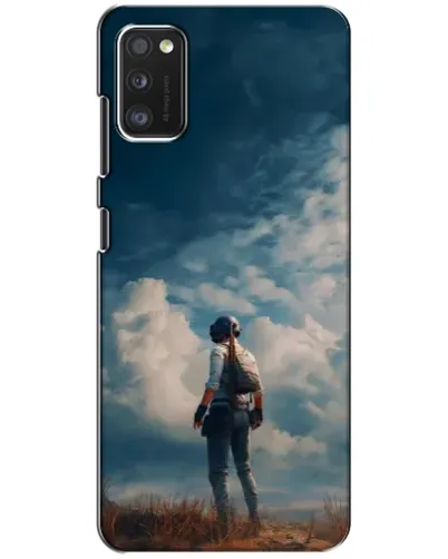 Чехол для Xiaomi POCO M3 с картинкой «Герой PUBG на скале»
