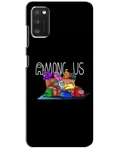Чехол для Xiaomi POCO M3 с картинкой «Логотип Among Us»