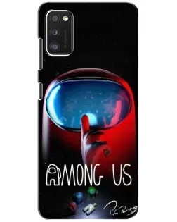 Чехол для Xiaomi POCO M3 с картинкой «Красный импостер — макро» Чехол для Xiaomi POCO M3 с картинкой «Красный импостер — макро»