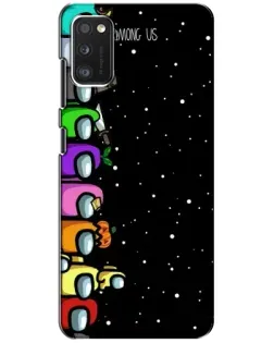 Чехол для Xiaomi POCO M3 с картинкой «Команда Among Us»