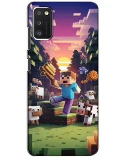 Чехол для Xiaomi POCO M3 с картинкой «Стив на ферме» Чехол для Xiaomi POCO M3 с картинкой «Стив на ферме»