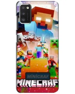 Чехол для Xiaomi POCO M3 с картинкой «Minecraft герои игры» Чехол для Xiaomi POCO M3 с картинкой «Minecraft герои игры»