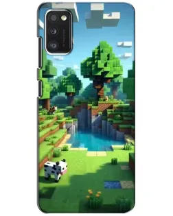 Чохол для Xiaomi POCO M3 з картинкою «Minecraft літній день»