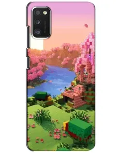 Чохол для Xiaomi POCO M3 з картинкою «Рожеве дерево Minecraft»