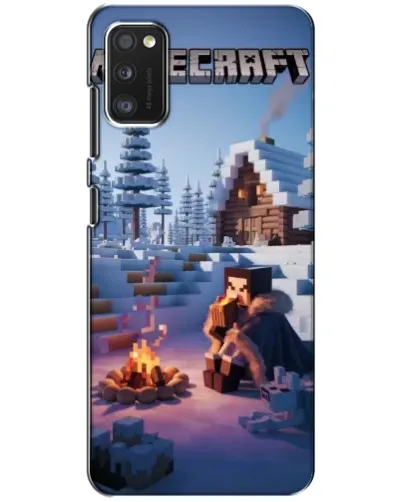 Чохол для Xiaomi POCO M3 з картинкою «Зимовий Minecraft» Чохол для Xiaomi POCO M3 з картинкою «Зимовий Minecraft»