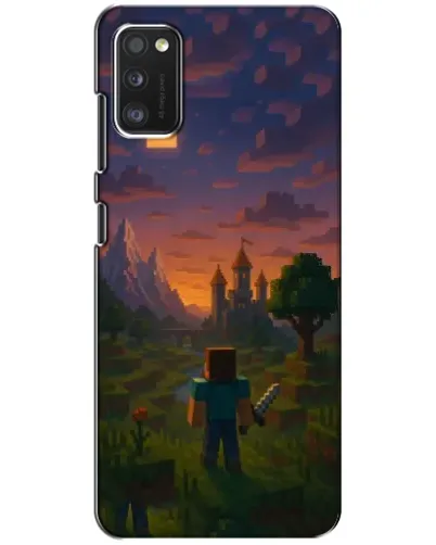 Чохол для Xiaomi POCO M3 з картинкою «Стів біля вежі» Чохол для Xiaomi POCO M3 з картинкою «Стів біля вежі»
