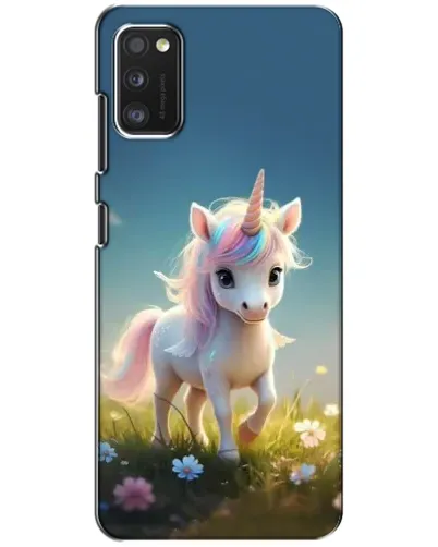 Чохол для Xiaomi POCO M3 з картинкою «Єдиноріг на галявині»