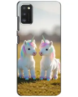 Чохол для Xiaomi POCO M3 з картинкою «Пара єдинорогів»