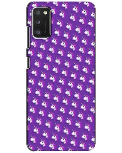 Чохол для Xiaomi POCO M3 з картинкою «Єдинороги на фіолетовому»