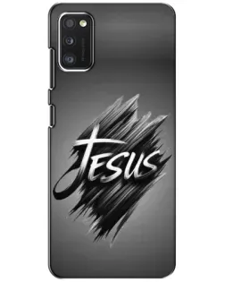 Чехол для Xiaomi POCO M3 с картинкой «Надпись Jesus Graffiti»