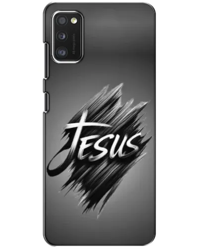 Чехол для Xiaomi POCO M3 с картинкой «Надпись Jesus Graffiti»
